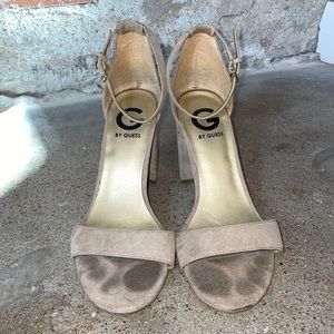 Tan Guess Heels